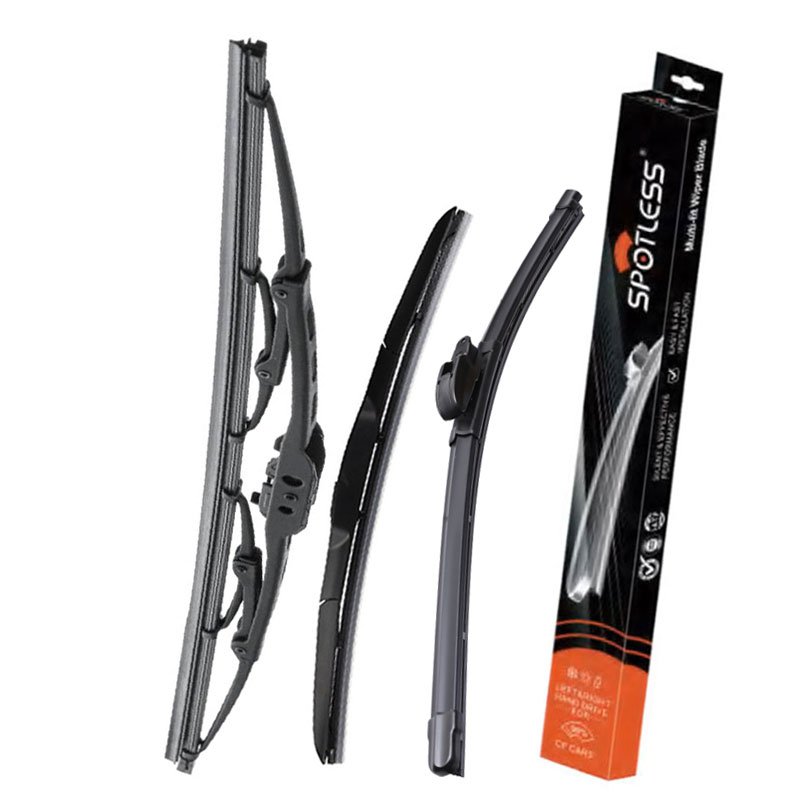 SPOTLESS HOT selling products 2024 multi-function boneless wiper silicon car wiper blade for car windscreen