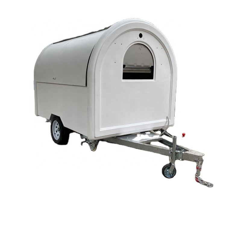Certificate Mobile Fast Food Truck Kiosk Cheap Small Mini Trailer fully equipped