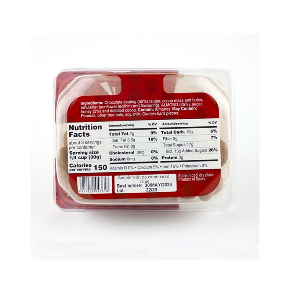 High-Quality Candied Nuts Chocolate Spanish Almonds - Sweet Nuts Tray Ideal For Decadent Desserts And Snacking