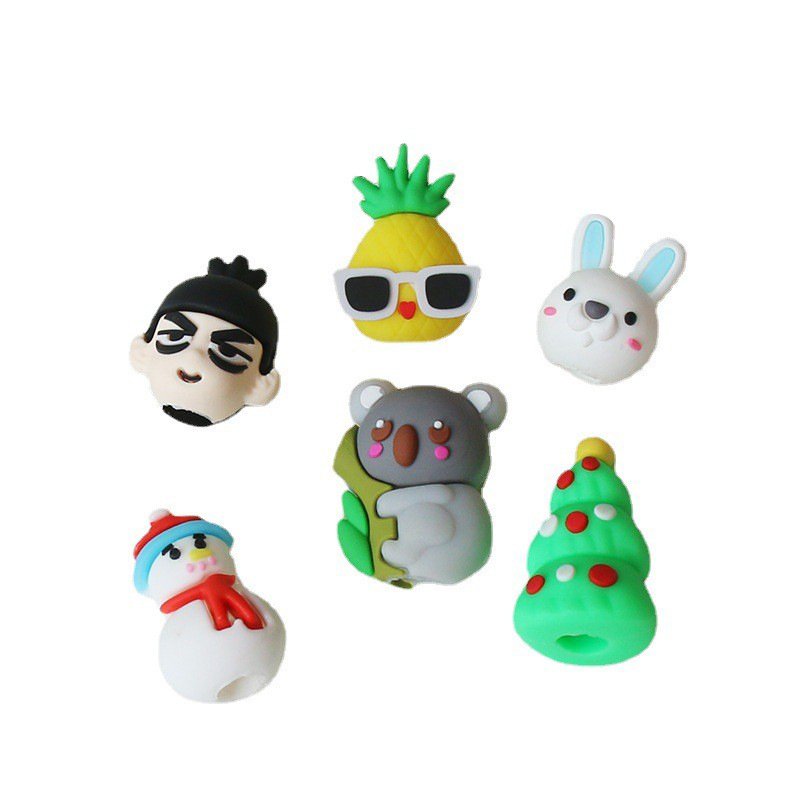 Eco-friendly 3D Cartoon Cute Characters Pen Pencil Gel Pen Topper Office School Supplies Figurine Manufacturer
