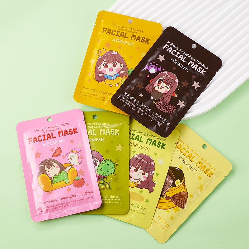 Chelica Fruit Facial Masks Face Skin Care Sheet face Mask mascarillas faciales coreanas cuidado de la piel