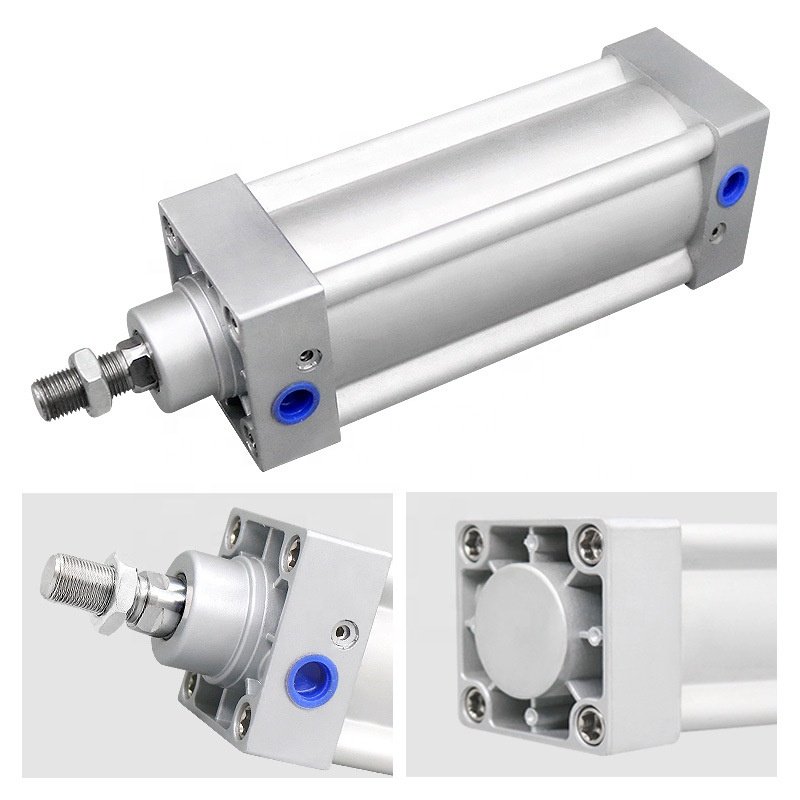 pneumatics cylinder SI SID series large bore square body double action cylinders pneumatic parts standard air pressure cylind
