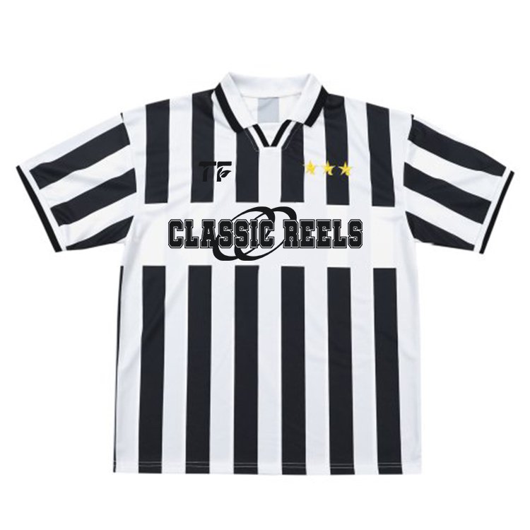 TF customized Sublimation Zebra Stripes Shirts Menswear Streetwear Cotton Polo T-Shirts
