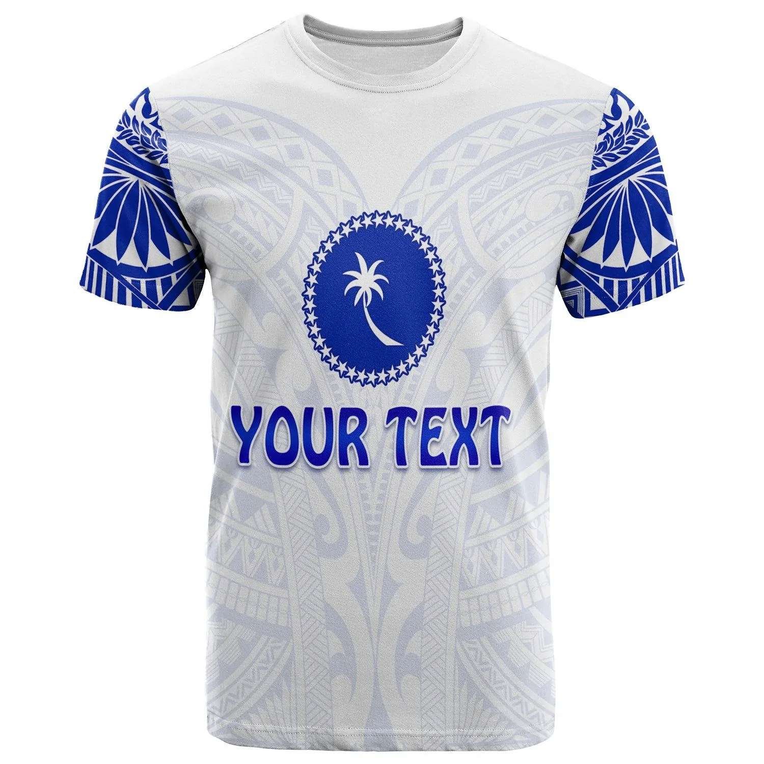 Drop Shipping Products 2024 Polynesian Tribal Chuuk Designer High Quality T Shirts Wholesale Custom Logo Personalized Beach Tops