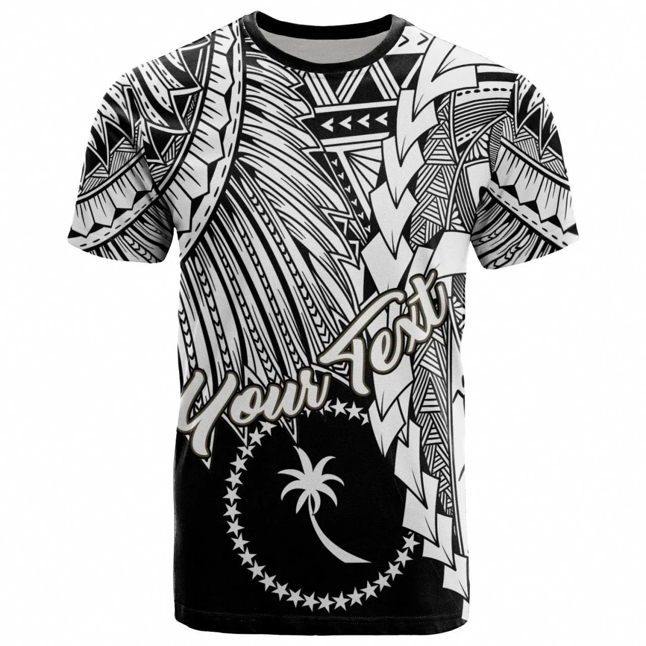 Drop Shipping Products 2024 Polynesian Tribal Chuuk Designer High Quality T Shirts Wholesale Custom Logo Personalized Beach Tops