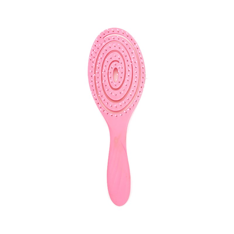 salon Styling Plastic Hollow brosse cheveux afro cepillos Curved para el cabello Hairdressing Detangling vent brush