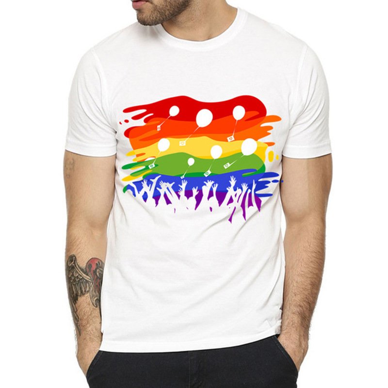 Pride Day Homosexual Lgbt Gay Party Rainbow Products Love Is Love Lesbian T Shirt