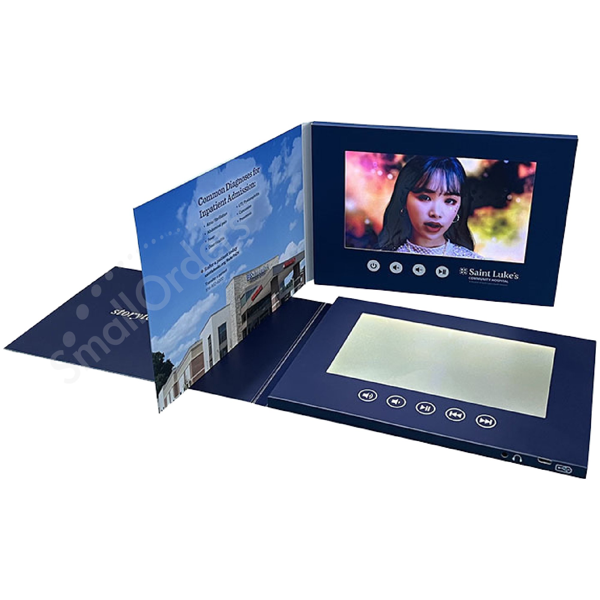Custom Valentine's Mother's Father's Day birthday gifts items ideas record greeting cards brochure advertising Video gifts Box