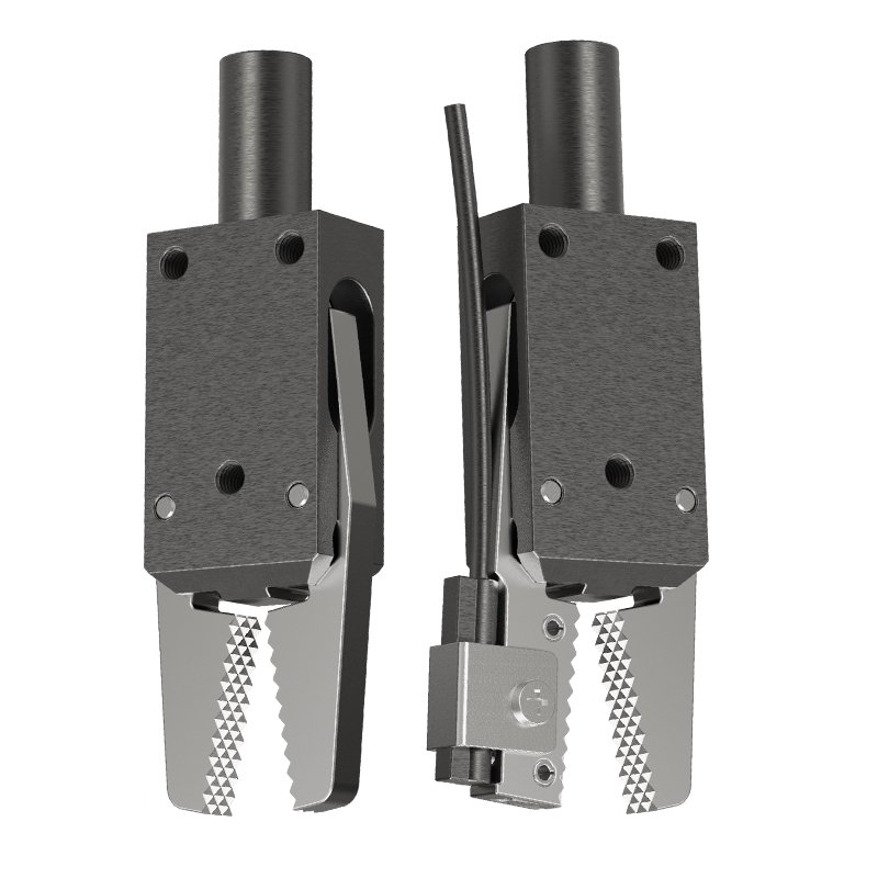 CHK Series Robotic Gripper Pneumatic Clamp Runner Chuck EM EX EX EL Type Gripper With Or Without Sensor