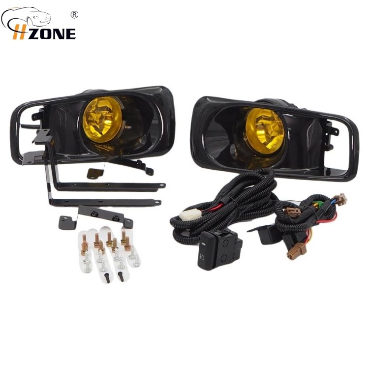 Car Front Bumper Fog Driving Lights Lamps Accessories Assembly For Honda Civic 1999 2000