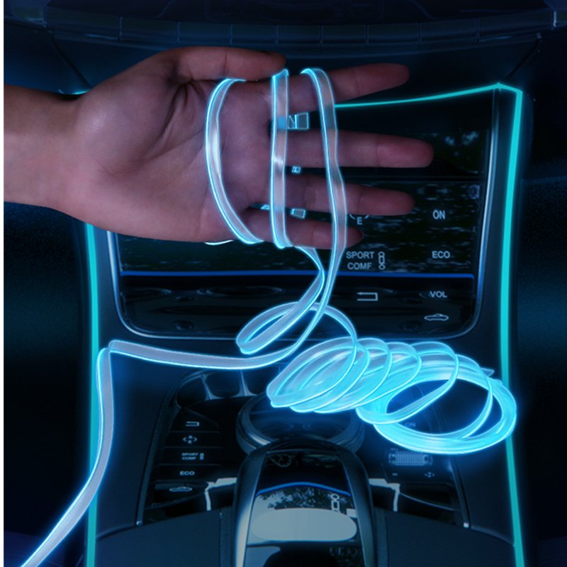 3m Car Neon Light Wire Cold Light Products ambient light for car interior Decorate