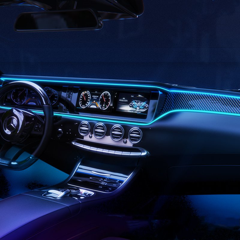 3m Car Neon Light Wire Cold Light Products ambient light for car interior Decorate