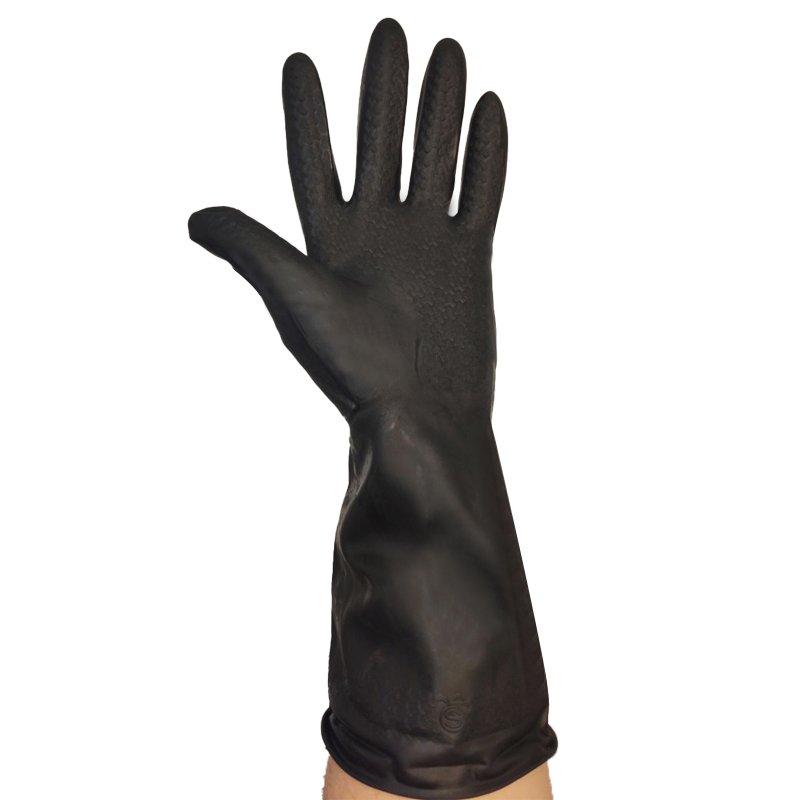 Jiali Factory Price Sun brand Industrial Glove Acid and Alkali Heavy Duty Safety Latex Industrial Gloves for Industries