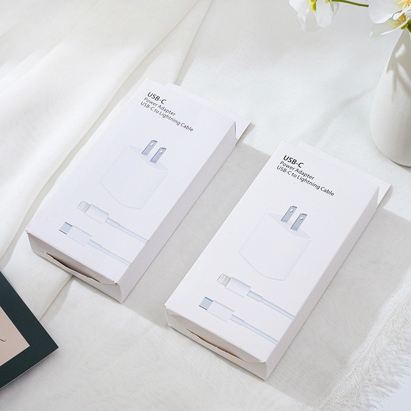 Custom USB Data Cable Charger for All Hanging Electronic Products Paper Box USB Data Line Packaging Box