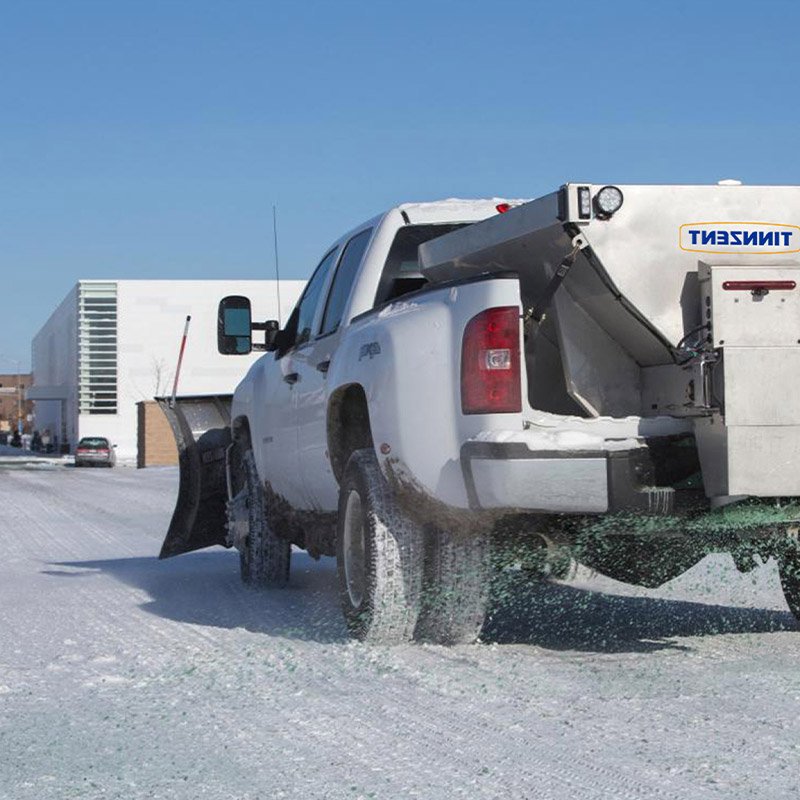 Winter Ice-melting And Snow-melting Sidewalk Salt Spreader Truck Mounted Tailgate Salt Spreaders Steel Electric Salt Spreader