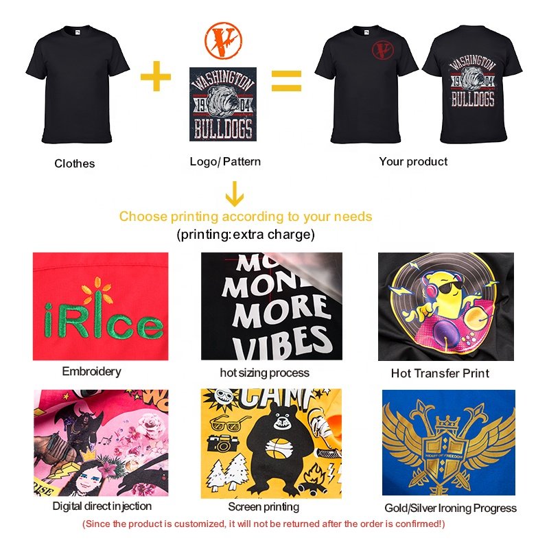 HA00# 100% cotton custom printing logo wwwxxx t shirt oversized super heavy weight plain tshirts