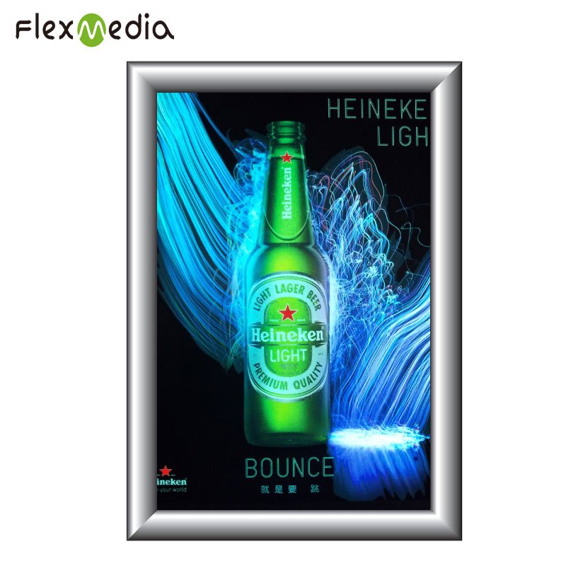 low cost EL post cold light panel light box display sign for car body for ceiling for decoration for hotel for ktv for bar menu