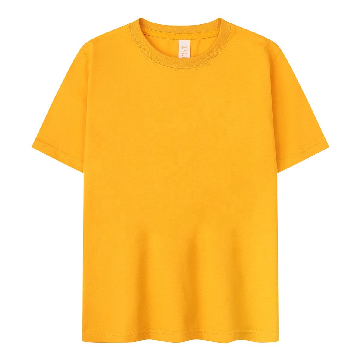 Trending hot products t shirts eco-friendly custom logo children's round neck 205 grams cotton short sleeve