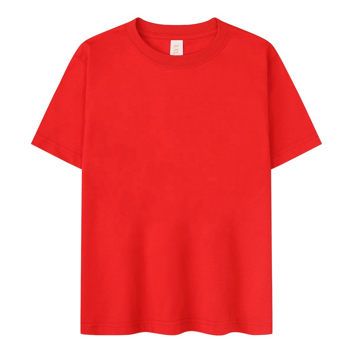 Trending hot products t shirts eco-friendly custom logo children's round neck 205 grams cotton short sleeve