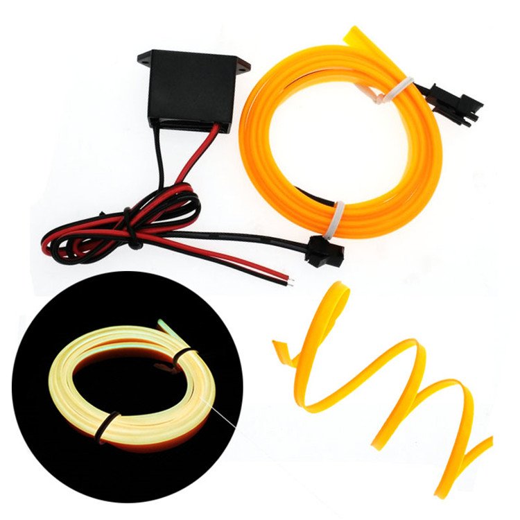 Portable battery box el driver inverter el wire/el panel cars decoration