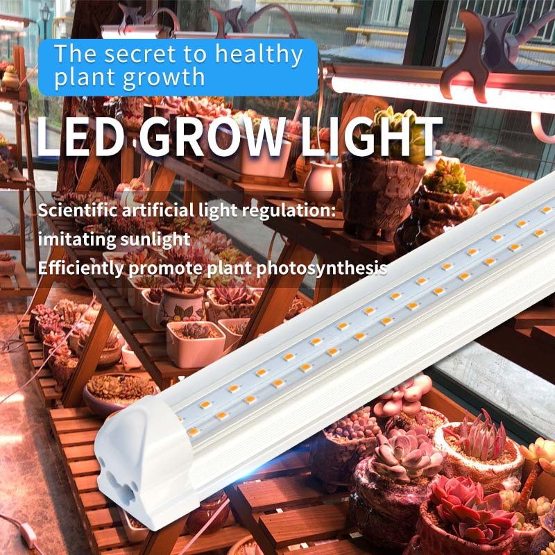 T8 8w 15w 18w 28w 34w full spectrum tube vertical farm Hydroponics clone plants LED grow light