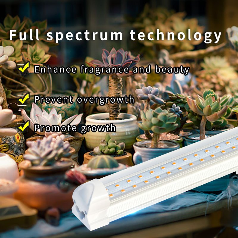 T8 8w 15w 18w 28w 34w full spectrum tube vertical farm Hydroponics clone plants LED grow light
