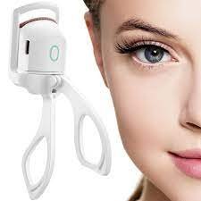 New electronic products one-step lash mini white cute eyelash curler