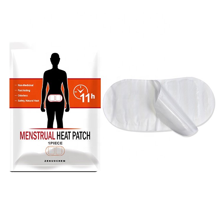 Best selling products 2024 chemical warming warmers parche para el dolor menstrual mujer