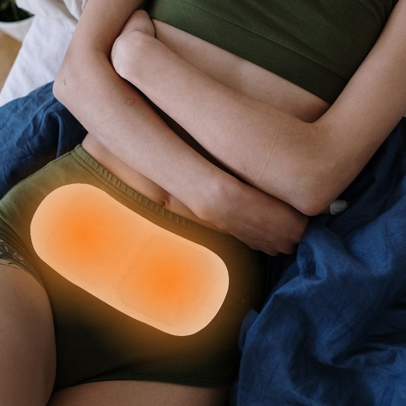 Best selling products 2024 chemical warming warmers parche para el dolor menstrual mujer