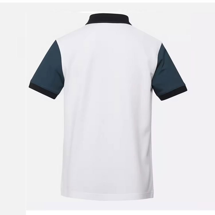 custom Summer men's short-sleeved T-shirt casual business fashion loose lapel embroidered POLO shirt breathable men's shirt
