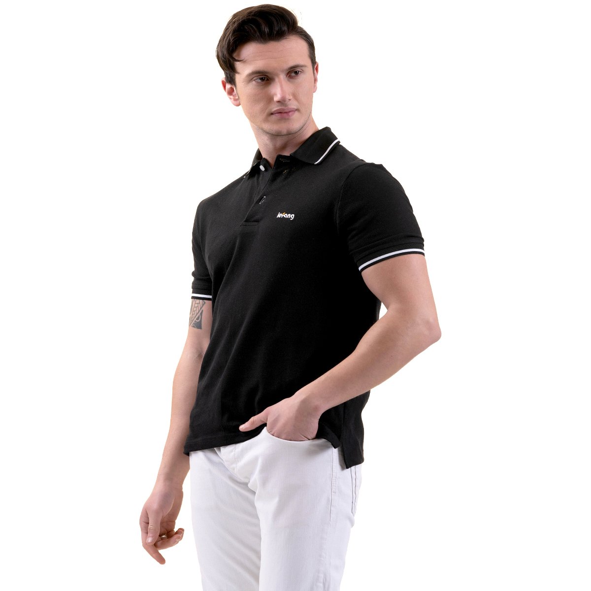 Men's golf custom polo shirt full print wholesale breathable quick-drying guarantee quality polo shirts made in turkiye