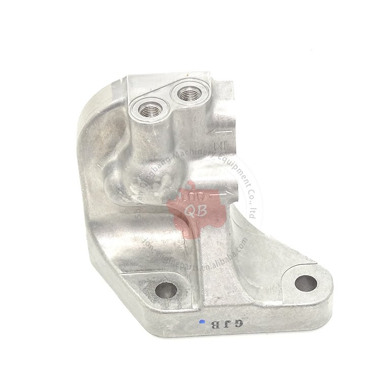 Machinery Engine Parts 6745-71-6190 PC300-8 fuel filter head for komatsu