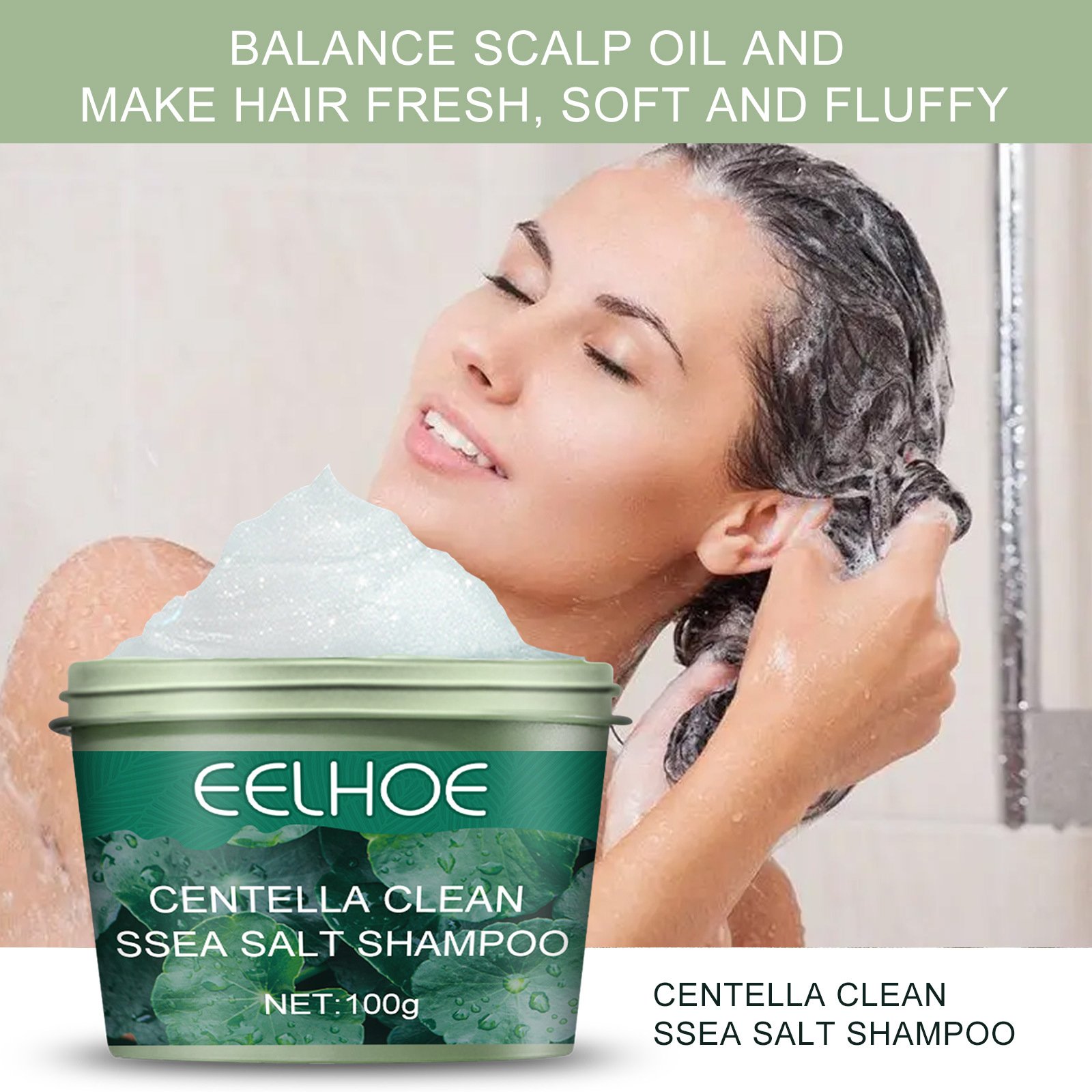 EELHOE OEM&ODM Hair Products Sea Salt Hair Repair Treatment Rich Foam Shampoo