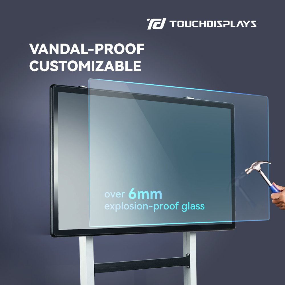 TouchDisplays 55'' device wireless teaching equipment interactive whiteboard