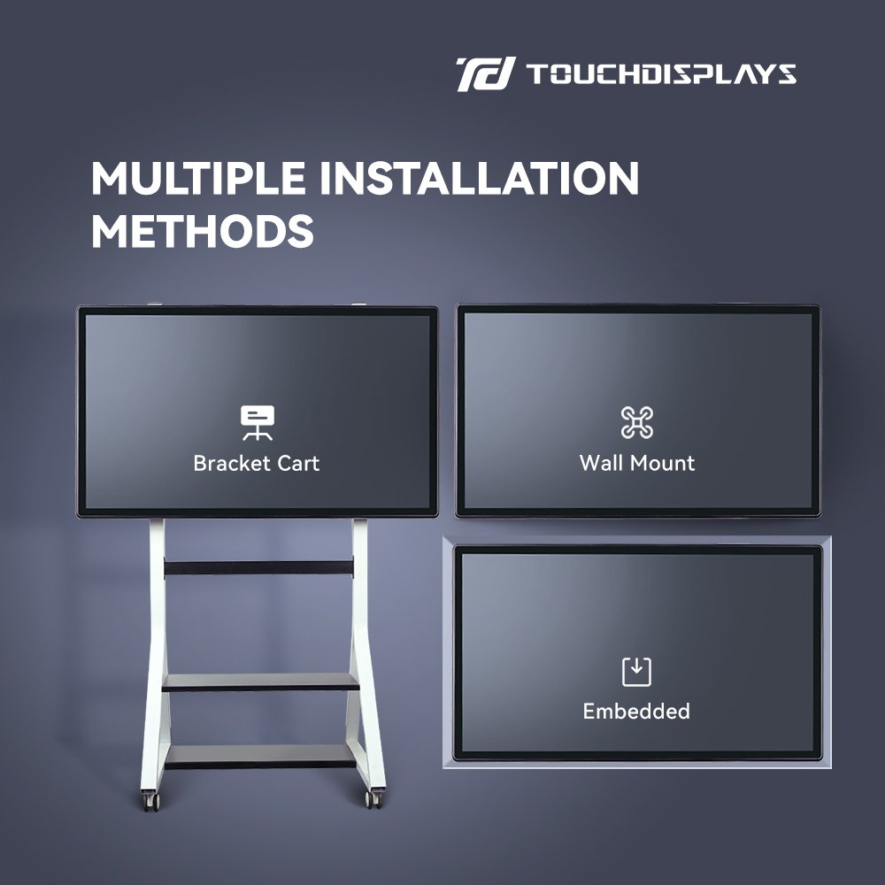TouchDisplays 55'' device wireless teaching equipment interactive whiteboard