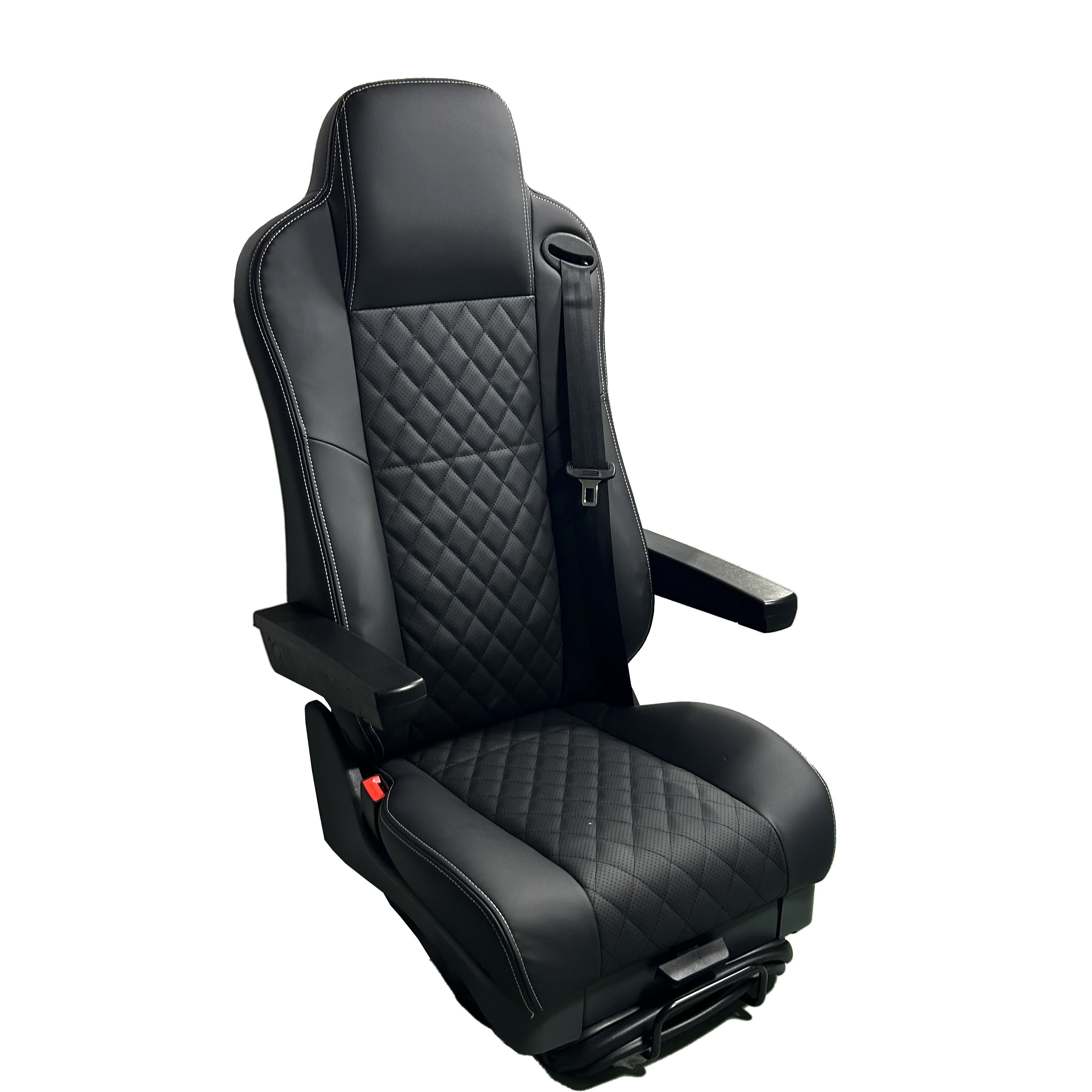 Luxury Airbag Suspension Damping Seat For Heavy Duty Truck Seat, Engineering Car Seat