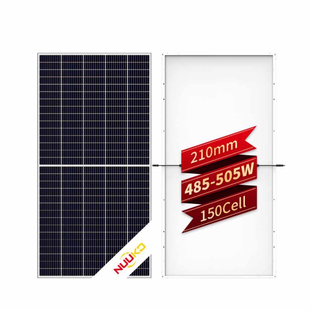 NUKO High Efficiency 182mm PERC Half Cell Mono Solar Panel 500W 505W 510W Solar Energy System Power Hot-selling Product