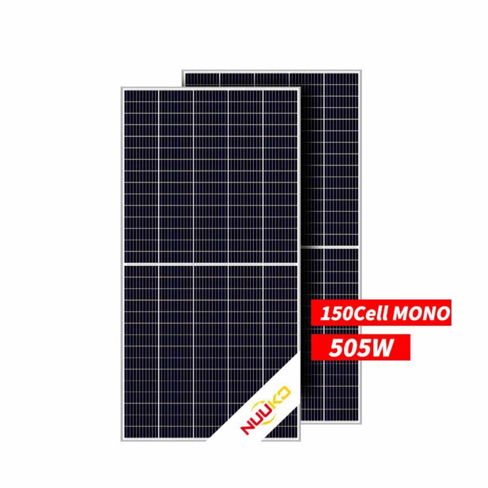 NUKO High Efficiency 182mm PERC Half Cell Mono Solar Panel 500W 505W 510W Solar Energy System Power Hot-selling Product