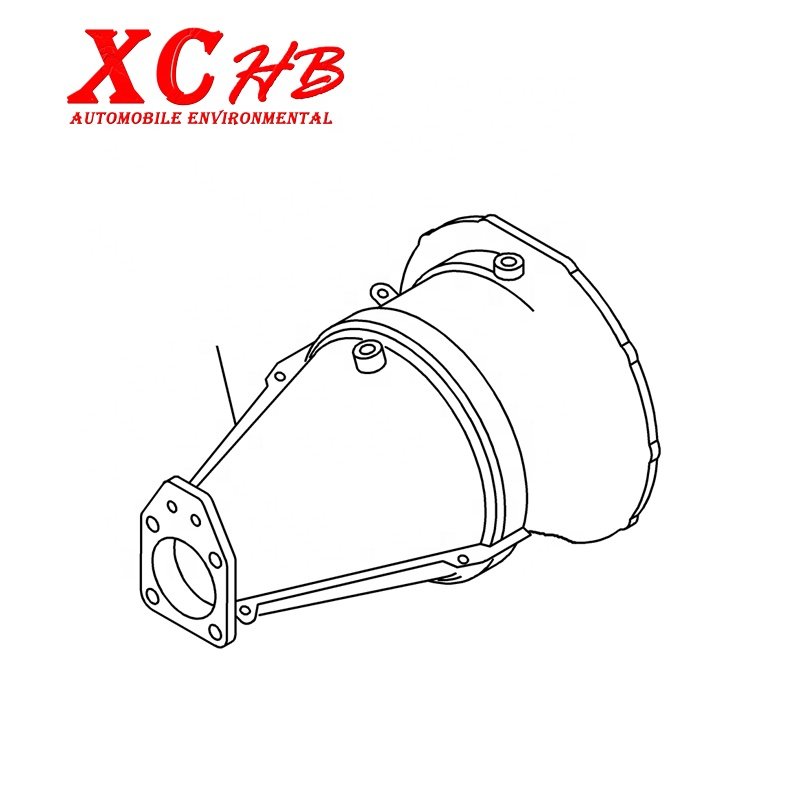 Catalytic converter el camino universal california 2010 nissan altima 08 sentra DPF hoenycomb ceramic diesel particulate filter
