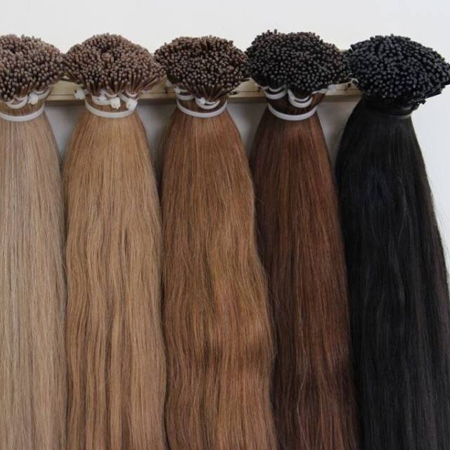 Best 100% Natural Virgin Human Hair Keratin Tipped Extensions From El Milano Extensions S K