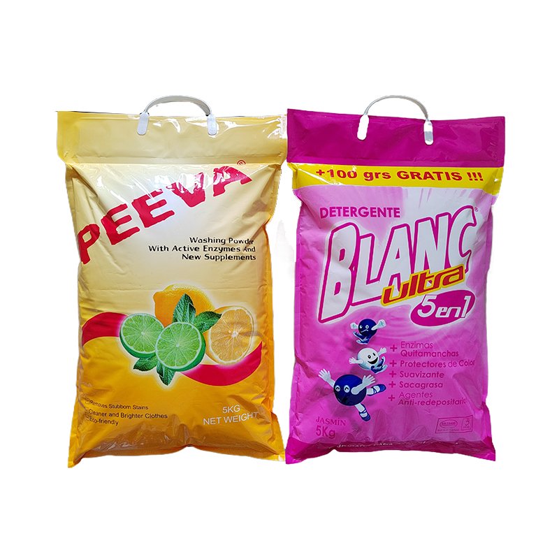 China factory washing powder El precio al por mayor de las fabricas chinas es un detergente en polvo rico en espuma