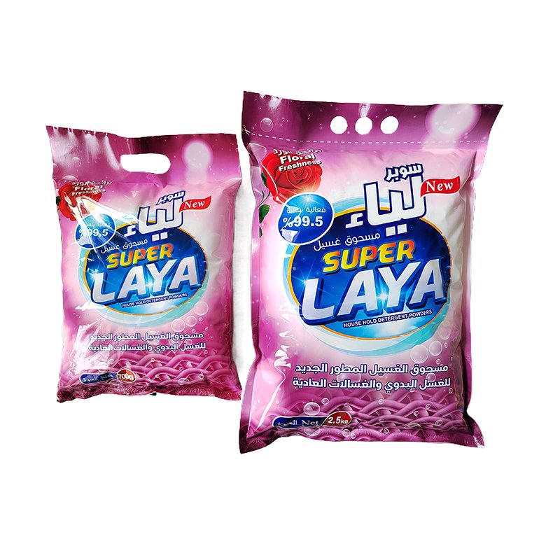 China factory washing powder El precio al por mayor de las fabricas chinas es un detergente en polvo rico en espuma