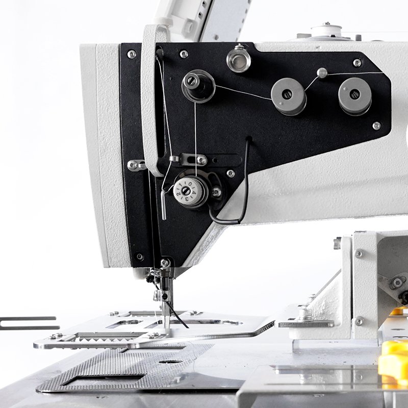 BF - hf1 PLC controla el grosor del mango de 2 - 6 mm, la correa del mango del colchon hace la maquina de coser del colchon