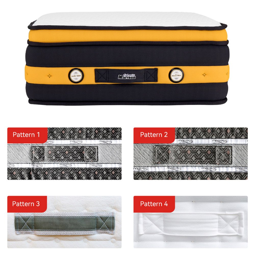 BF - hf1 PLC controla el grosor del mango de 2 - 6 mm, la correa del mango del colchon hace la maquina de coser del colchon