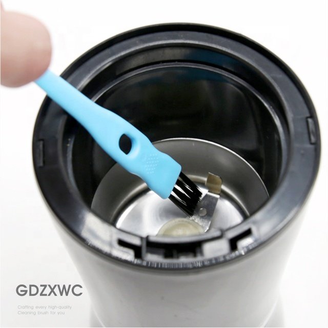 Kitchen tools smart Ended Scraper Garlic Press Cleaning 2-in-1 Small PBT Bristles Brush Trending Products Life Hack for Home