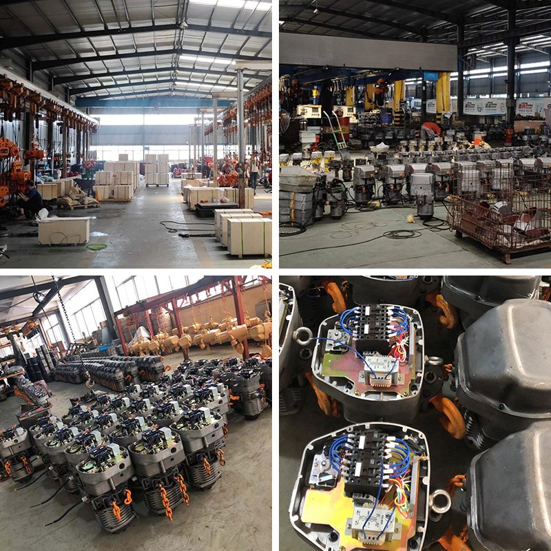 Factory direct supply high quality 35 Ton Electric Chain Hoist for Industry 2 ton 7.5 ton Electric Chain Hoist Stage Chain Hoist