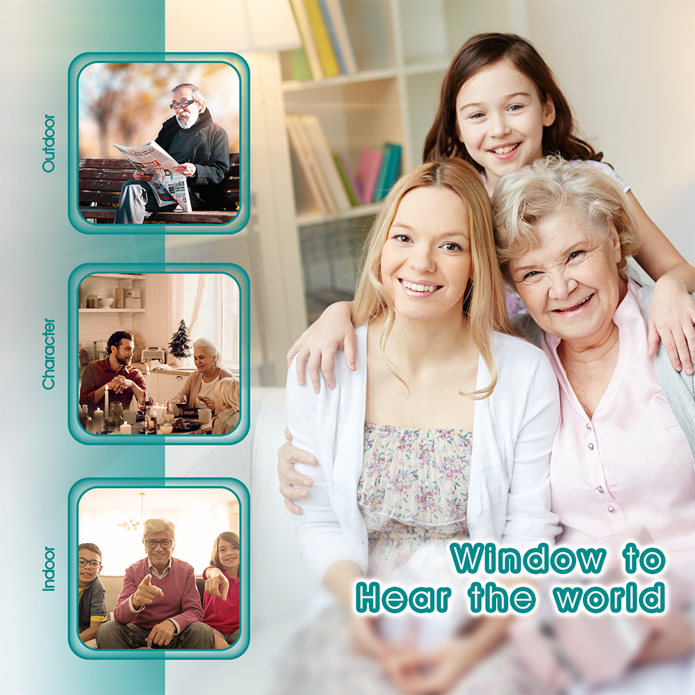 New Product Digital Hearing Aid for Deafness El viejo Invisible ITE Hearing Amplifier