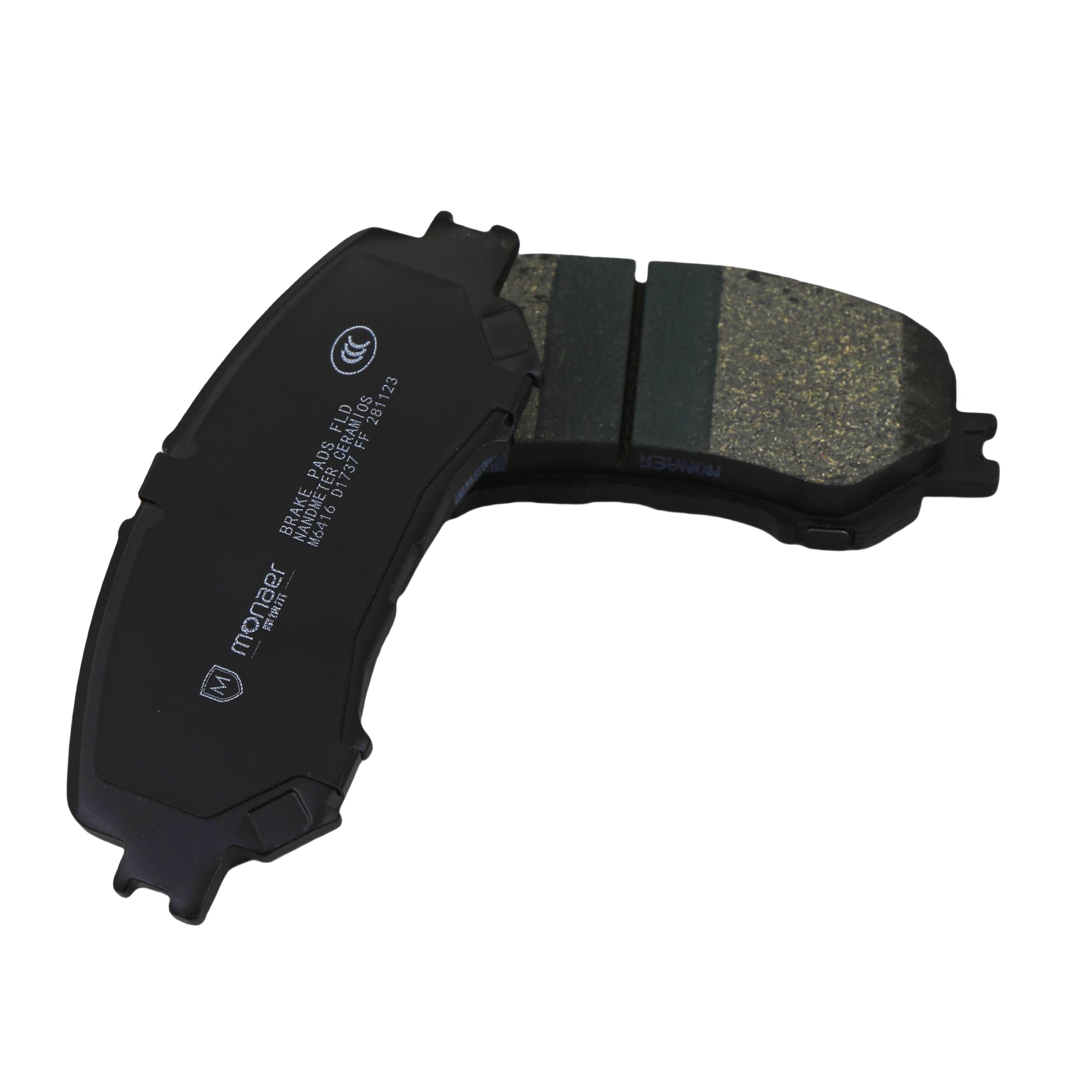 Monaer Brake Pads D1737 Ceramic Front Disc Brake Pad for Nissan