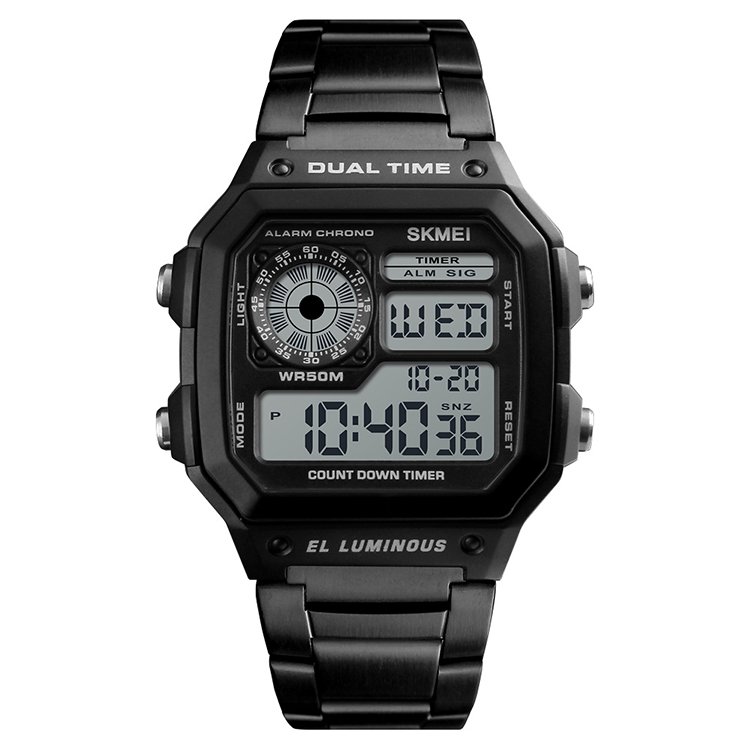 2018 Trending Products Skmei 1335 Cool Digital Chinese Gold Oem Watch Low Moq Branded Watches for Boys