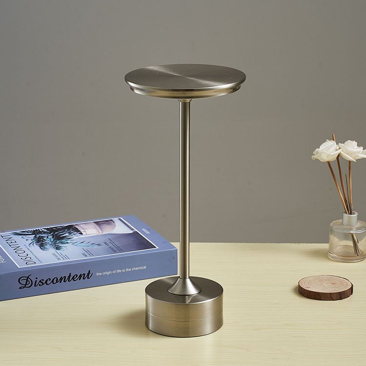 Bar Table Lamp Touch Sensor LED Table Lamp Rechargeable Wireless Night Lights for Restaurant Coffee Bedroom Table Lamp
